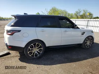 2019 Land Rover Range Rover Sport HSE with VIN SALWR2RKXKA827722, listed as a Copart auction lot 57311325 with Not provided miles and Non repairable. Bid and sale history available at DreamBid. Image 3.