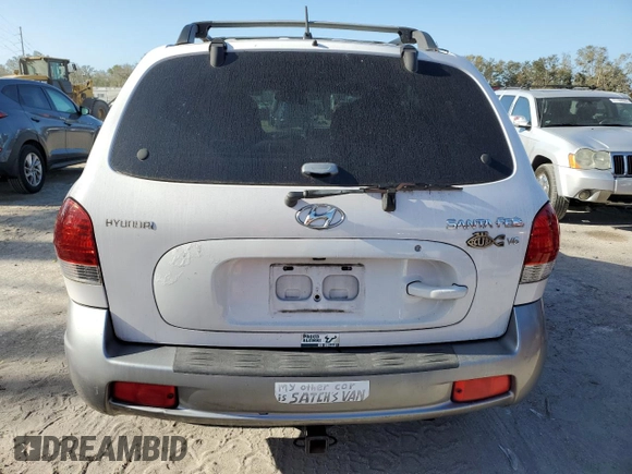 2005 Hyundai Santa Fe GLS with VIN KM8SC13D45U906507, listed as a Copart auction lot 77282394 with 144,535 mi miles and Clean Title. Bid and sale history available at carsss.com. Image 6.