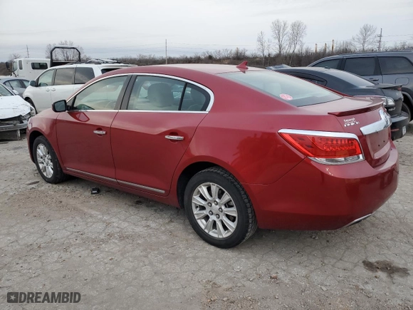 2013 Buick LaCrosse with VIN 1G4GA5E3XDF264160, listed as a Copart auction lot 85526754 with 109,171 mi miles and Salvage Title. Bid and sale history available at carsss.com. Image 2.