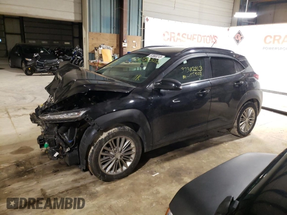 2018 Hyundai Kona SEL with VIN KM8K22AA0JU080637, listed as a Copart auction lot 37303213 with 155,502 mi miles and . Bid and sale history available at DreamBid. Image 1.