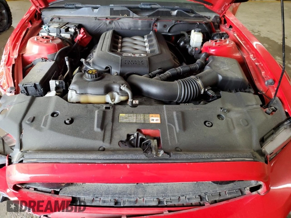 2013 Ford Mustang GT with VIN 1ZVBP8CF8D5263930, listed as a Copart auction lot 55014525 with 166,983 mi miles and Salvage title. Bid and sale history available at DreamBid. Image 11.