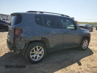 2018 Jeep Renegade Latitude with VIN ZACCJABBXJPJ51287, listed as a Copart auction lot 52385515 with 85,346 mi miles and Salvage Title. Bid and sale history available at DreamBid. Image 3.