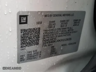 2019 Cadillac Escalade Luxury with VIN 1GYS4BKJ0KR213635, listed as a Copart auction lot 82604024 with 0 mi miles and Salvage Title. Bid and sale history available at carsss.com. Image 14.