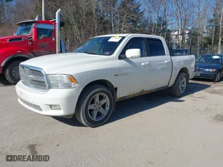 2009 Dodge Ram 1500 SLT with VIN 1D3HV13T19S739001, listed as a IAAI auction lot 41790075 with 166,277 mi miles. Bid and sale history available at carsss.com. Image 2.