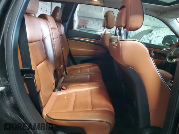 2013 Jeep Grand Cherokee Overland with VIN 1C4RJFCGXDC606880, listed as a Copart auction lot 46447375 with 108,075 mi miles and Clean Title. Bid and sale history available at carsss.com. Image 11.
