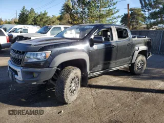 2020 Chevrolet Colorado 4WD ZR2 z VIN 1GCGTEEN6L1237226, wystawiony jako Copart lot #76167624 z przebiegiem 71 284 mil mil oraz Szkoda całkowita • Salvage title. Historia ofert i sprzedaży dostępna na DreamBid. Obrazek 1.