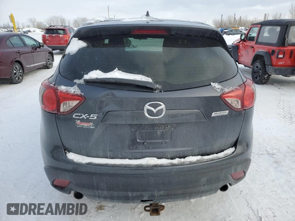 2016 Mazda CX-5 Sport with VIN JM3KE2BE4G0829900, listed as a Copart auction lot 45913495 with 225,256 mi miles and Salvage Title. Bid and sale history available at carsss.com. Image 6.