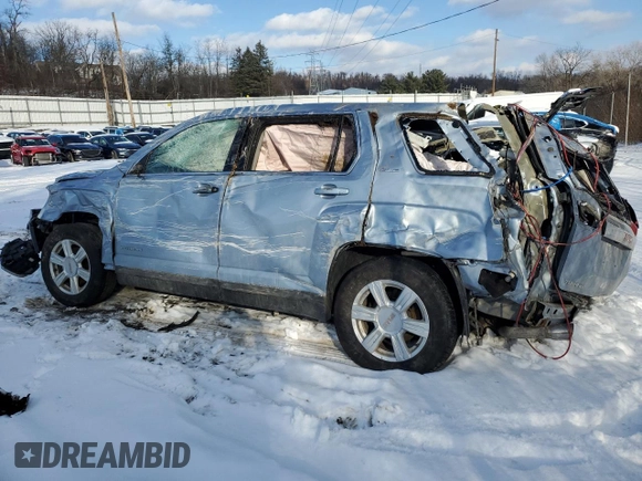 2015 GMC Terrain SLE with VIN 2GKFLRE30F6353173, listed as a Copart auction lot 89107585 with Not Provided miles and Salvage Title. Bid and sale history available at DreamBid. Image 2.