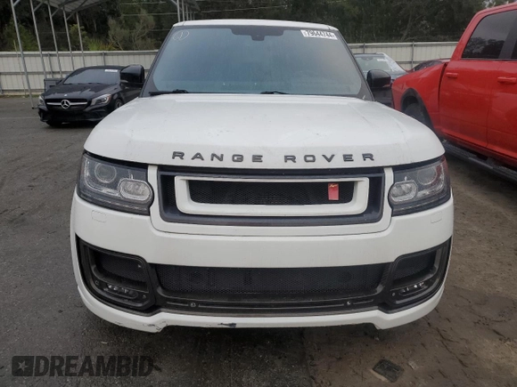 2014 Land Rover Range Rover Supercharged with VIN SALGS3TF2EA166170, listed as a Copart auction lot 79644744 with Not provided miles and Salvage title. Bid and sale history available at DreamBid. Image 5.