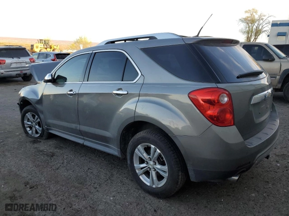 2012 Chevrolet Equinox LTZ with VIN 2GNFLFE51C6295573, listed as a Copart auction lot 46950795 with 106,742 mi miles and Salvage Title. Bid and sale history available at carsss.com. Image 2.