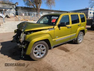 2012 Jeep Liberty Sport with VIN 1C4PJMAK1CW182621, listed as a Copart auction lot 52575175 with 134,727 mi miles and Salvage Title. Bid and sale history available at carsss.com. Image 1.