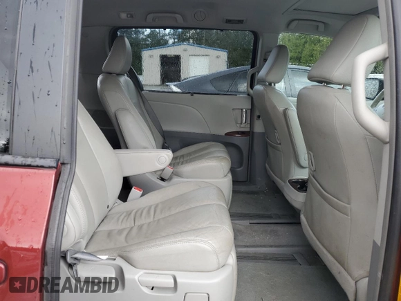 2012 Toyota Sienna XLE with VIN 5TDDK3DC8CS047778, listed as a Copart auction lot 49496155 with 100,522 mi miles and Salvage Title. Bid and sale history available at carsss.com. Image 11.