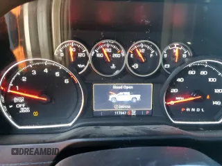 2022 Chevrolet Silverado 1500 LT with VIN 1GCUYDED8NZ167335, listed as a Copart auction lot 88039815 with 117,047 mi miles and Non Repairable. Bid and sale history available at DreamBid. Image 9.