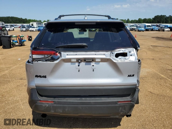 2025 Toyota RAV4 XLE Premium with VIN 2T3C1RFV0SC315866, listed as a Copart auction lot 56306135 with 1,777 mi miles and Salvage title. Bid and sale history available at DreamBid. Image 6.