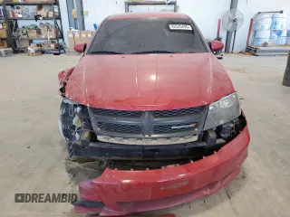 2012 Dodge Avenger SXT Plus with VIN 1C3CDZEG5CN185962, listed as a Copart auction lot 42545495 with 188,399 mi miles and Salvage Title. Bid and sale history available at carsss.com. Image 5.