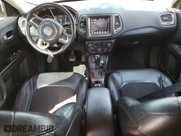 2019 Jeep Compass Trailhawk с VIN 3C4NJDDB7KT618198, выставлен на аукционе Copart как лот 63872485 с пробегом 86 896 миль миль и Чистый • Clean title. История ставок и продаж доступна на DreamBid. Изображение 8.