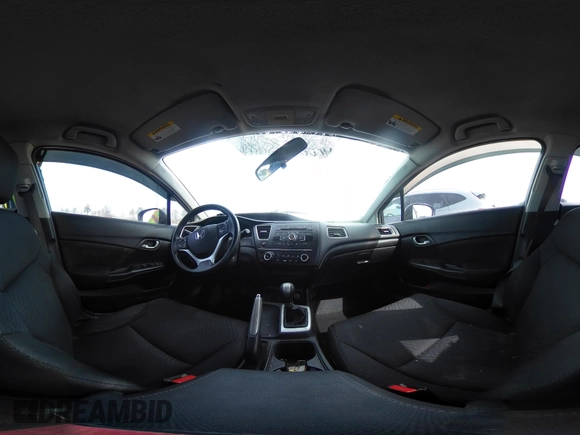 2015 Honda Civic Sedan LX with VIN 19XFB2E55FE061929, listed as a IAAI auction lot 41711847 with 140,906 mi miles. Bid and sale history available at carsss.com. Image 18.