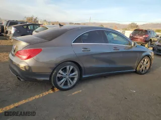 2014 Mercedes-Benz CLA-Class CLA 250 with VIN WDDSJ4EB8EN037949, listed as a Copart auction lot 84854844 with 38,992 mi miles and Salvage Title. Bid and sale history available at carsss.com. Image 3.