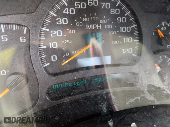 2005 Chevrolet Silverado 1500 with VIN 1GCEK19VX5E240607, listed as a Copart auction lot 50742185 with 190,195 mi miles and Salvage Title. Bid and sale history available at DreamBid. Image 9.