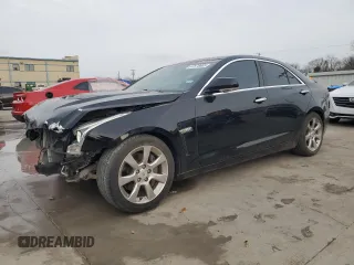 2014 Cadillac ATS Luxury RWD z VIN 1G6AB5RA2E0106130, wystawiony jako Copart lot #47578605 z przebiegiem 146 489 mil mil oraz Szkoda całkowita • Salvage title. Historia ofert i sprzedaży dostępna na DreamBid. Obrazek 1.