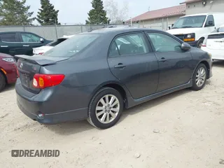 2009 Toyota Corolla with VIN 2T1BU40E99C107244, listed as a IAAI auction lot 42167737 with 164,550 mi miles. Bid and sale history available at carsss.com. Image 4.
