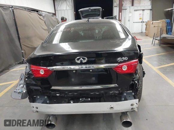 2014 Infiniti Q50 Premium with VIN JN1BV7AP6EM676289, listed as a IAAI auction lot 42304661 with 117,905 mi miles and . Bid and sale history available at DreamBid. Image 16.
