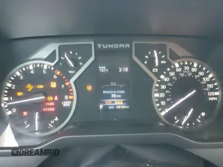 2022 Toyota Tundra SR with VIN 5TFKB5DB1NX014807, listed as a Copart auction lot 61888704 with 48,584 mi miles and Salvage title. Bid and sale history available at DreamBid. Image 9.