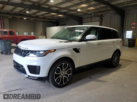 2022 Land Rover Range Rover Sport HSE Silver Edition with VIN SALWR2SU2NA208239, listed as a Copart auction lot 63218965 with 22,452 mi miles and Salvage title. Bid and sale history available at DreamBid. Image 1.