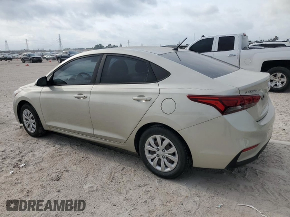 2018 Hyundai Accent SE with VIN 3KPC24A33JE017505, listed as a Copart auction lot 53810625 with 106,679 mi miles and Salvage Title. Bid and sale history available at carsss.com. Image 2.