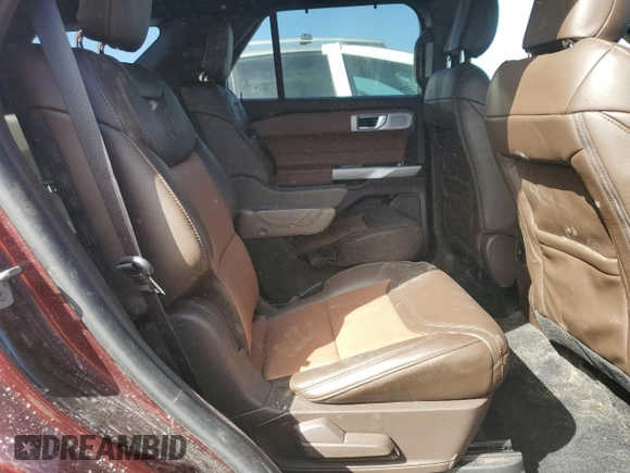 2022 Ford Explorer King Ranch with VIN 1FM5K7LCXNGB57186, listed as a Copart auction lot 76189084 with 0 mi miles and Non Repairable. Bid and sale history available at carsss.com. Image 11.