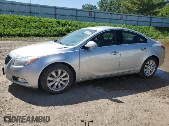 2013 Buick Regal with VIN 2G4GR5ER4D9248073, listed as a Copart auction lot 61992135 with 114,539 mi miles and Clean title. Bid and sale history available at DreamBid. Image 1.