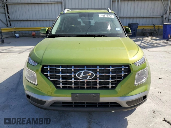 2024 Hyundai Venue SEL z VIN KMHRC8A3XRU311247, wystawiony jako Copart lot #49879755 z przebiegiem 4 537 mil mil oraz Szkoda całkowita • Salvage title. Historia ofert i sprzedaży dostępna na DreamBid. Obrazek 5.