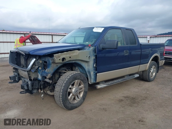 2008 Ford F-150 XLT with VIN 1FTPX14518FA07781, listed as a IAAI auction lot 41887625 with 223,631 mi miles. Bid and sale history available at carsss.com. Image 2.
