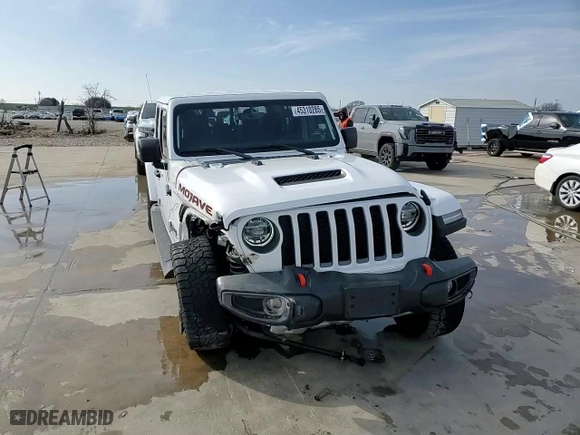 2021 Jeep Gladiator Mojave with VIN 1C6JJTEG3ML621348, listed as a Copart auction lot 45310285 with 20,671 mi miles and Salvage Title. Bid and sale history available at carsss.com. Image 14.