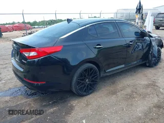2013 Kia Optima SX with VIN 5XXGR4A67DG117092, listed as a IAAI auction lot 42270612 with Not provided miles and . Bid and sale history available at DreamBid. Image 4.