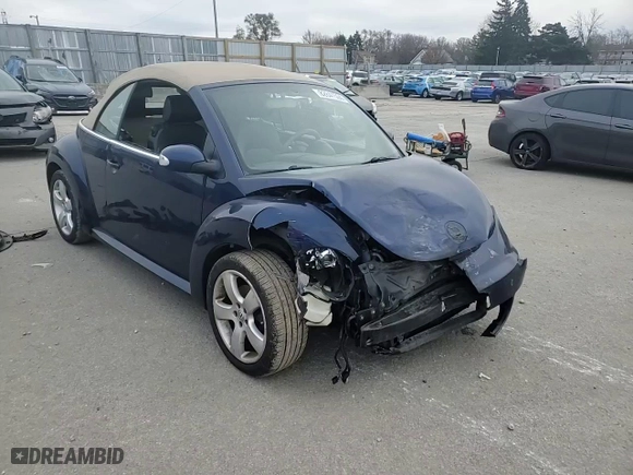2006 Volkswagen New Beetle Convertible with VIN 3VWSF31Y46M317439, listed as a Copart auction lot 82841594 with 169,866 mi miles and Non Repairable. Bid and sale history available at carsss.com. Image 10.
