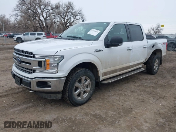 2019 Ford F-150 XL with VIN 1FTFW1E41KKF32648, listed as a IAAI auction lot 41685246 with 33,127 mi miles. Bid and sale history available at carsss.com. Image 18.