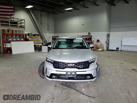 2024 Kia Sorento SX Prestige with VIN KNDRKDLG3R5247126, listed as a Copart auction lot 55260115 with 17,154 mi miles and Salvage title. Bid and sale history available at DreamBid. Image 14.