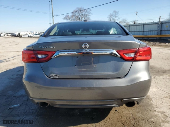 2017 Nissan Maxima SV with VIN 1N4AA6AP1HC432581, listed as a Copart auction lot 48692635 with 94,638 mi miles and Salvage Title. Bid and sale history available at carsss.com. Image 6.