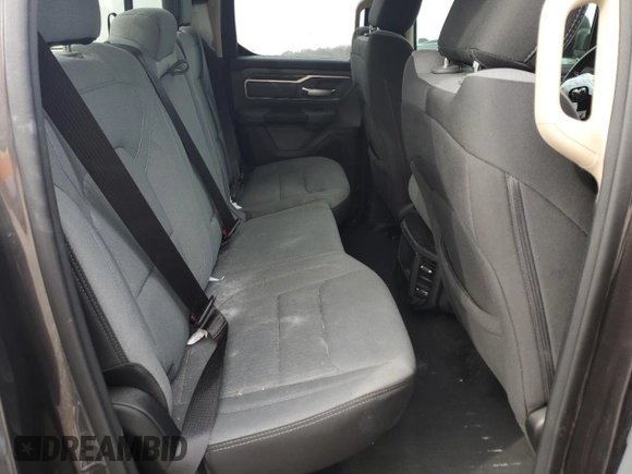 2020 Ram 1500 Big Horn with VIN 1C6SRFBT7LN404601, listed as a Copart auction lot 50206715 with 0 mi miles and Salvage Title. Bid and sale history available at carsss.com. Image 10.