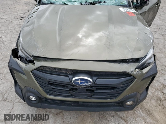2023 Subaru Outback Onyx with VIN 4S4BTALCXP3186730, listed as a Copart auction lot 58182195 with Not provided miles and Salvage title. Bid and sale history available at DreamBid. Image 11.