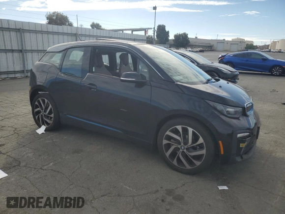 2019 BMW i3 with VIN WBY8P2C58K7D27842, listed as a Copart auction lot 78748374 with 36,918 mi miles and Salvage Title. Bid and sale history available at carsss.com. Image 4.