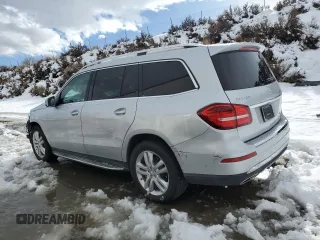 2017 Mercedes-Benz GLS 450 with VIN 4JGDF6EE0HA847304, listed as a Copart auction lot 41138334 with 83,829 mi miles and . Bid and sale history available at DreamBid. Image 2.