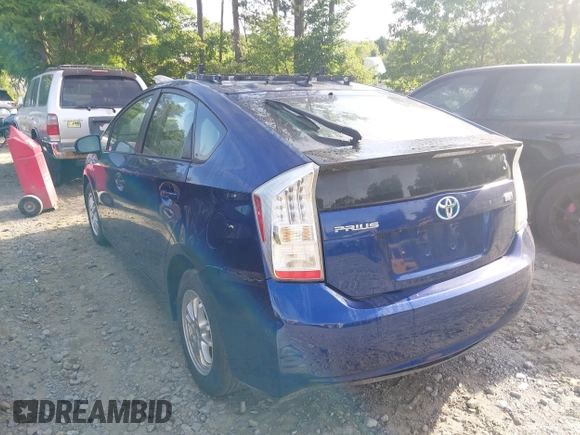 2011 Toyota Prius I with VIN JTDKN3DU3B0283246, listed as a IAAI auction lot 42218471 with 228,072 mi miles and . Bid and sale history available at DreamBid. Image 3.