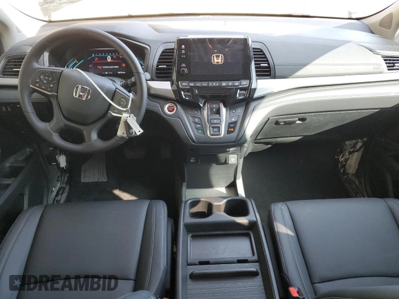 2024 Honda Odyssey EX-L with VIN 5FNRL6H64RB036234, listed as a Copart auction lot 68109994 with 106 mi miles and Salvage Title. Bid and sale history available at DreamBid. Image 8.
