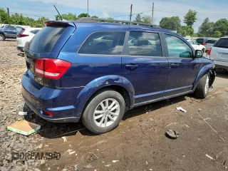 2017 Dodge Journey SXT with VIN 3C4PDCBB1HT701941, listed as a Copart auction lot 63612385 with 79,330 mi miles and Salvage title. Bid and sale history available at DreamBid. Image 3.