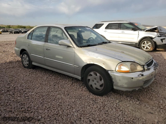 1997 Honda Civic EX with VIN 2HGEJ8647VH587457, listed as a Copart auction lot 75543774 with 199,690 mi miles and Clean Title. Bid and sale history available at carsss.com. Image 4.