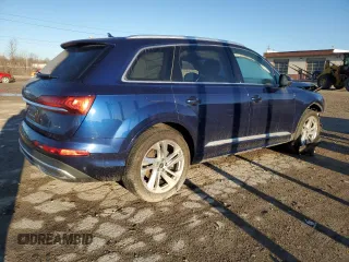 2023 Audi Q7 Premium Plus with VIN WA1LXBF78PD015318, listed as a Copart auction lot 49242945 with 23,027 mi miles and Salvage Title. Bid and sale history available at carsss.com. Image 3.