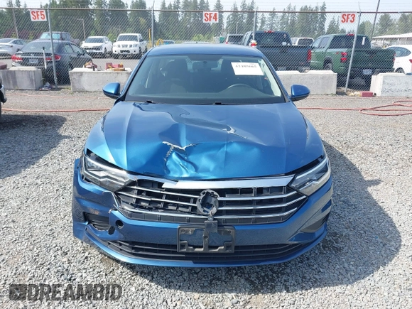 2019 Volkswagen Jetta S with VIN 3VWC57BU6KM148433, listed as a IAAI auction lot 42485665 with 54,984 mi miles and . Bid and sale history available at DreamBid. Image 12.