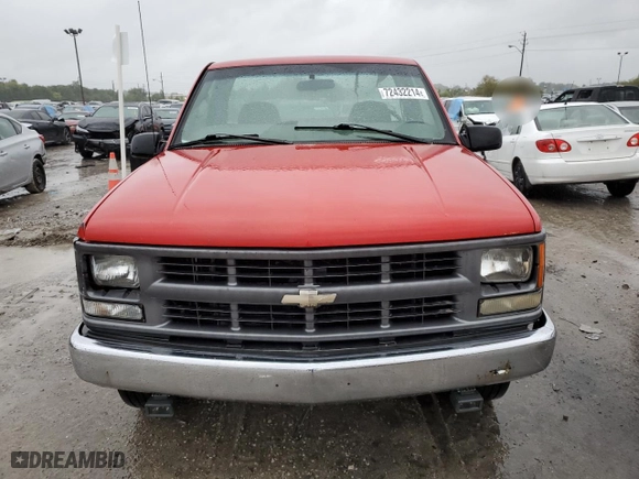 2000 Chevrolet C/K 3500 with VIN 1GCGC34RXYR203419, listed as a Copart auction lot 72432214 with NaN miles and Salvage Title. Bid and sale history available at carsss.com. Image 5.